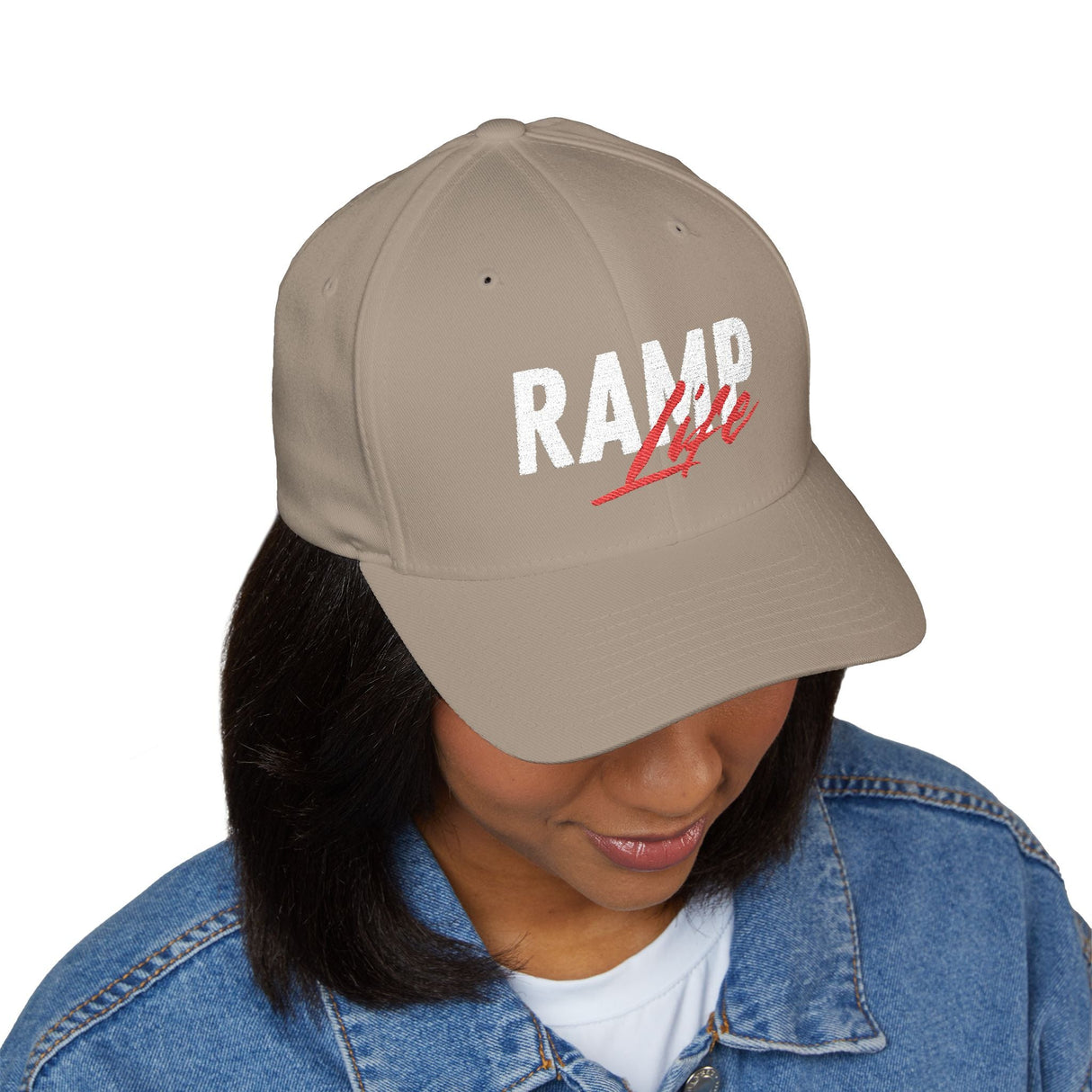 Ramp Life Embroidered Cap By The Crew Hangar Closed Back Structured Six Panel Hat For Unisex Everyday Adventure