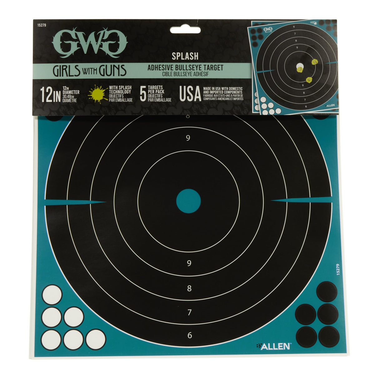 Bullseye Shooting Target