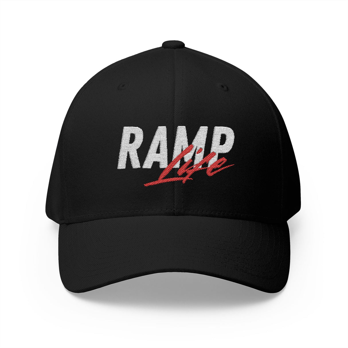 Ramp Life Embroidered Cap By The Crew Hangar Closed Back Structured Six Panel Hat For Unisex Everyday Adventure