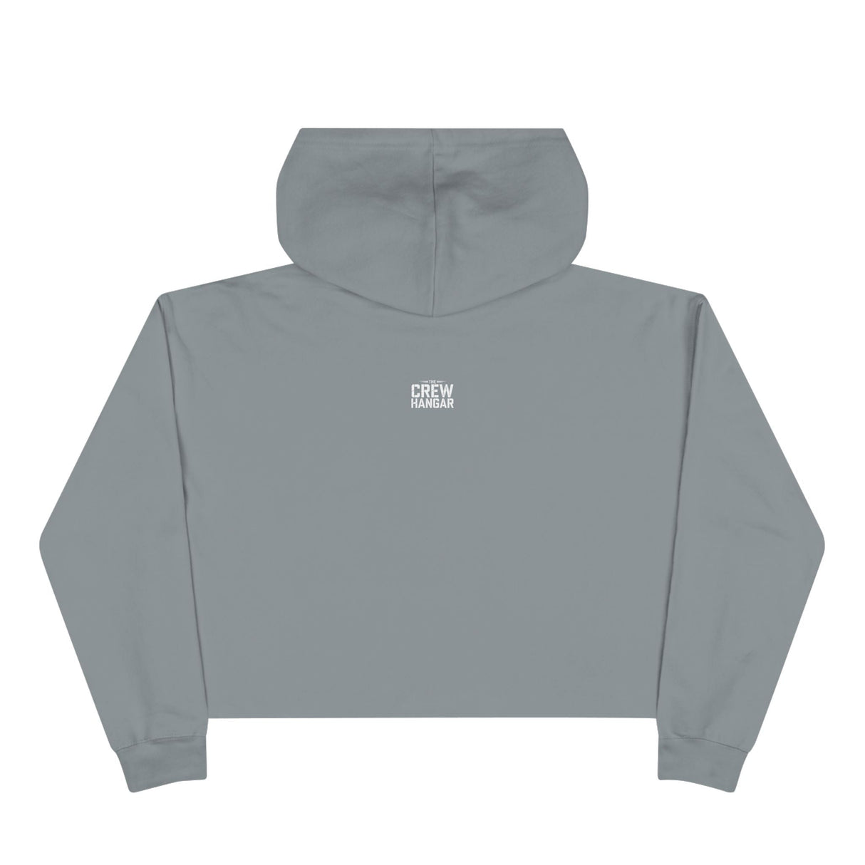 Elevate Crop Hoodie Flightline Fit By The Crew Hangar Ultra Soft Fleece For Crews Gym Goers Off-Shift Ready Athleisure