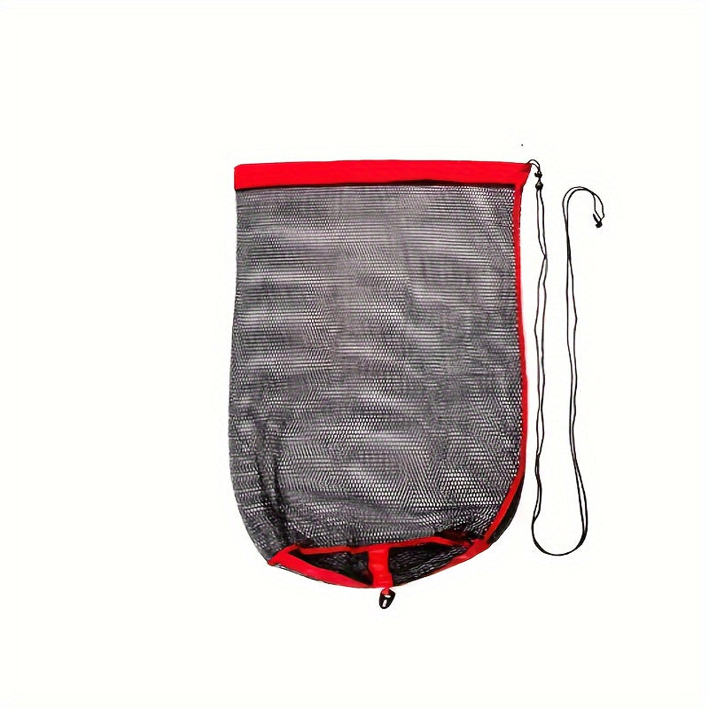 Nylon Fishing Net Bag with Handle-0