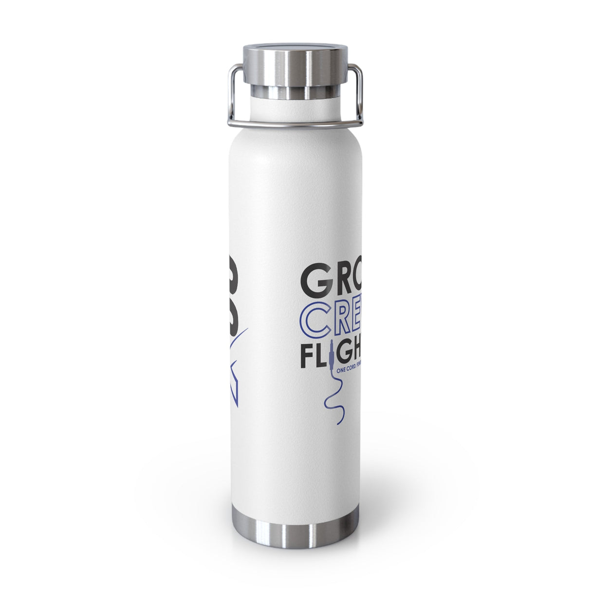 GroundComm X30 Copper Vacuum Insulated Bottle 22oz Keeps Hot 12 Hours Cold 48 Hours For Outdoors The Crew Hangar