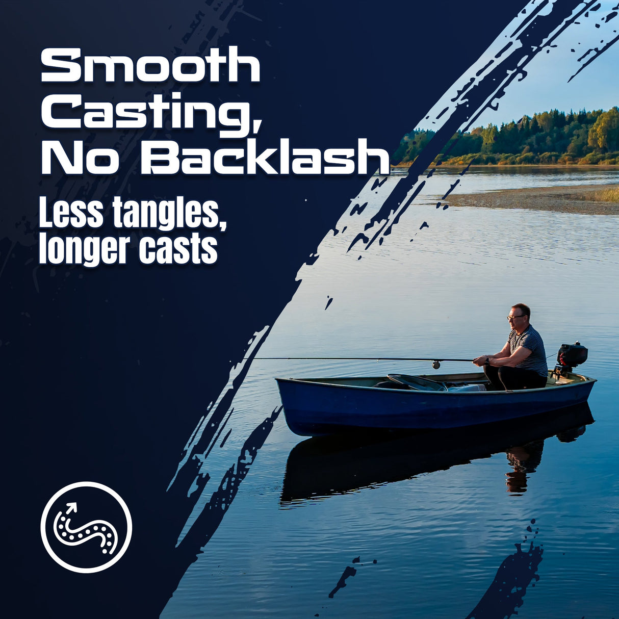 Reaction Tackle BRAIDED IN THE USA Fishing Line- 4X- NEW