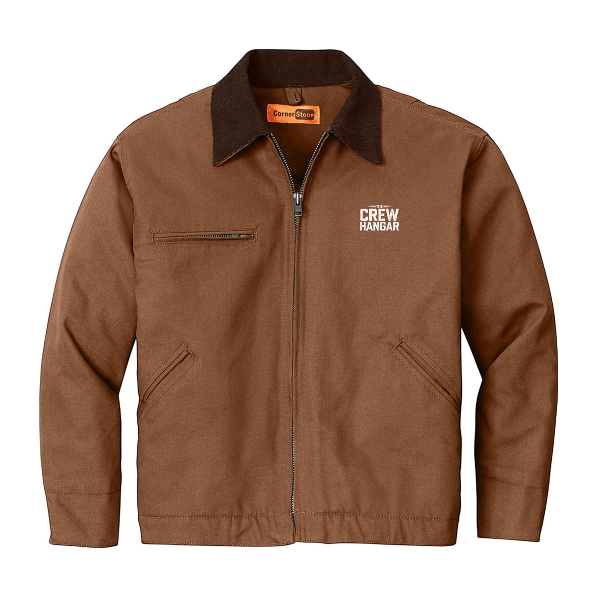 Ground Commander Duck Cloth Jacket The Crew Hangar Edition For Ramp Pros Leaders Durability