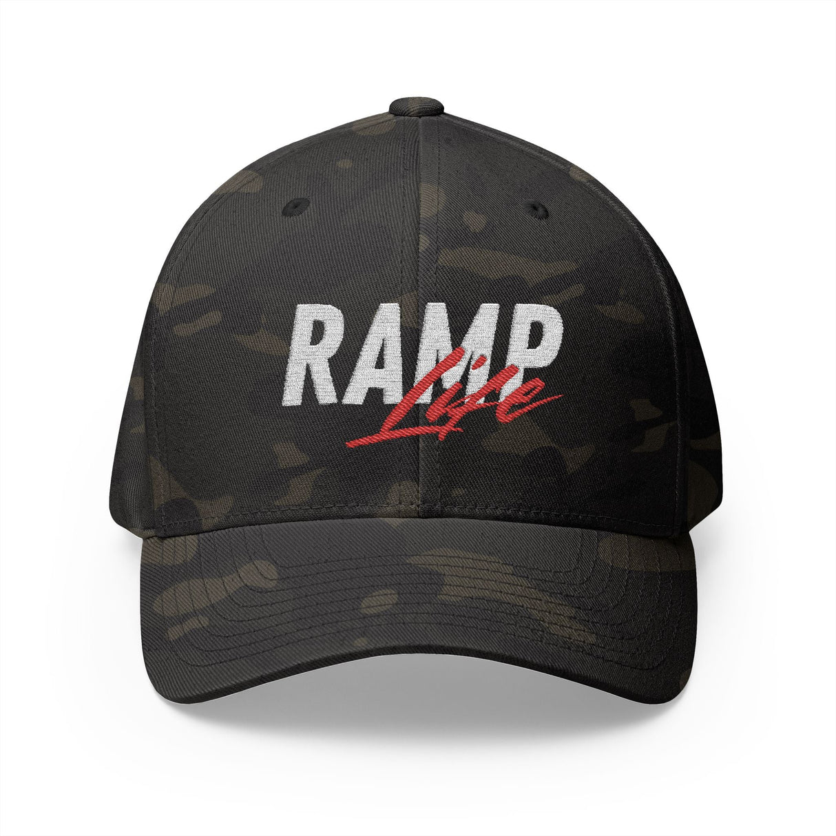 Ramp Life Embroidered Cap By The Crew Hangar Closed Back Structured Six Panel Hat For Unisex Everyday Adventure