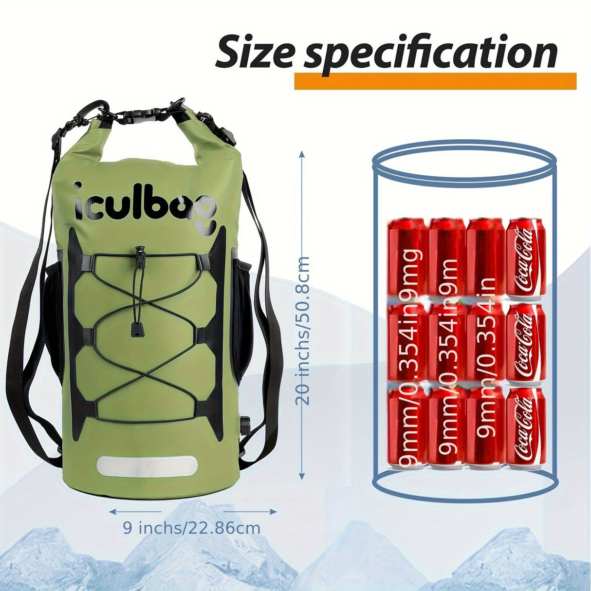 Cooler Backpack for Travel & Outdoors-1