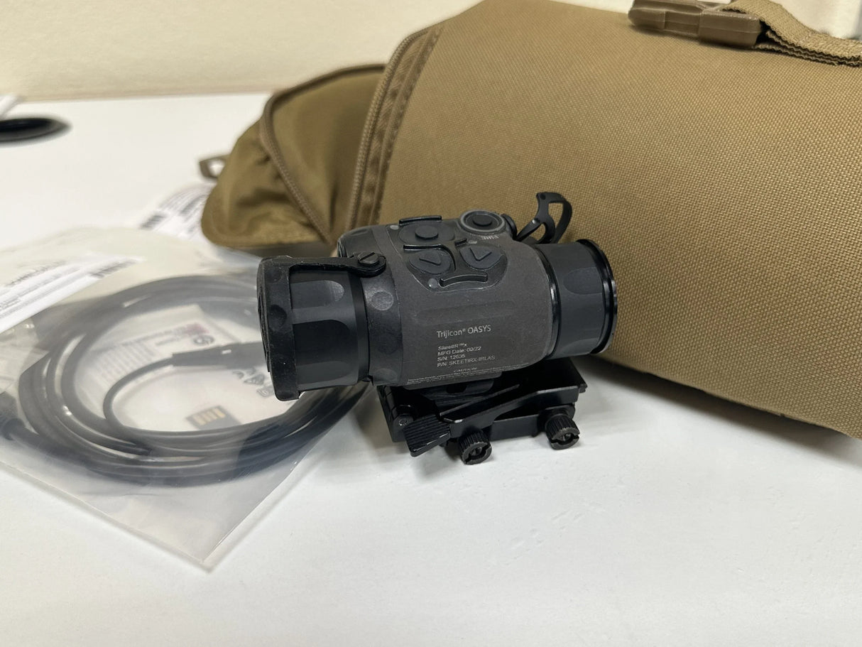 Trijicon OASYS SkeetIRx Micro 640 Multi Purpose Thermal Monocular with IR Laser – Clip On, Handheld, Helmet Mounted or Weapon Mounted-1