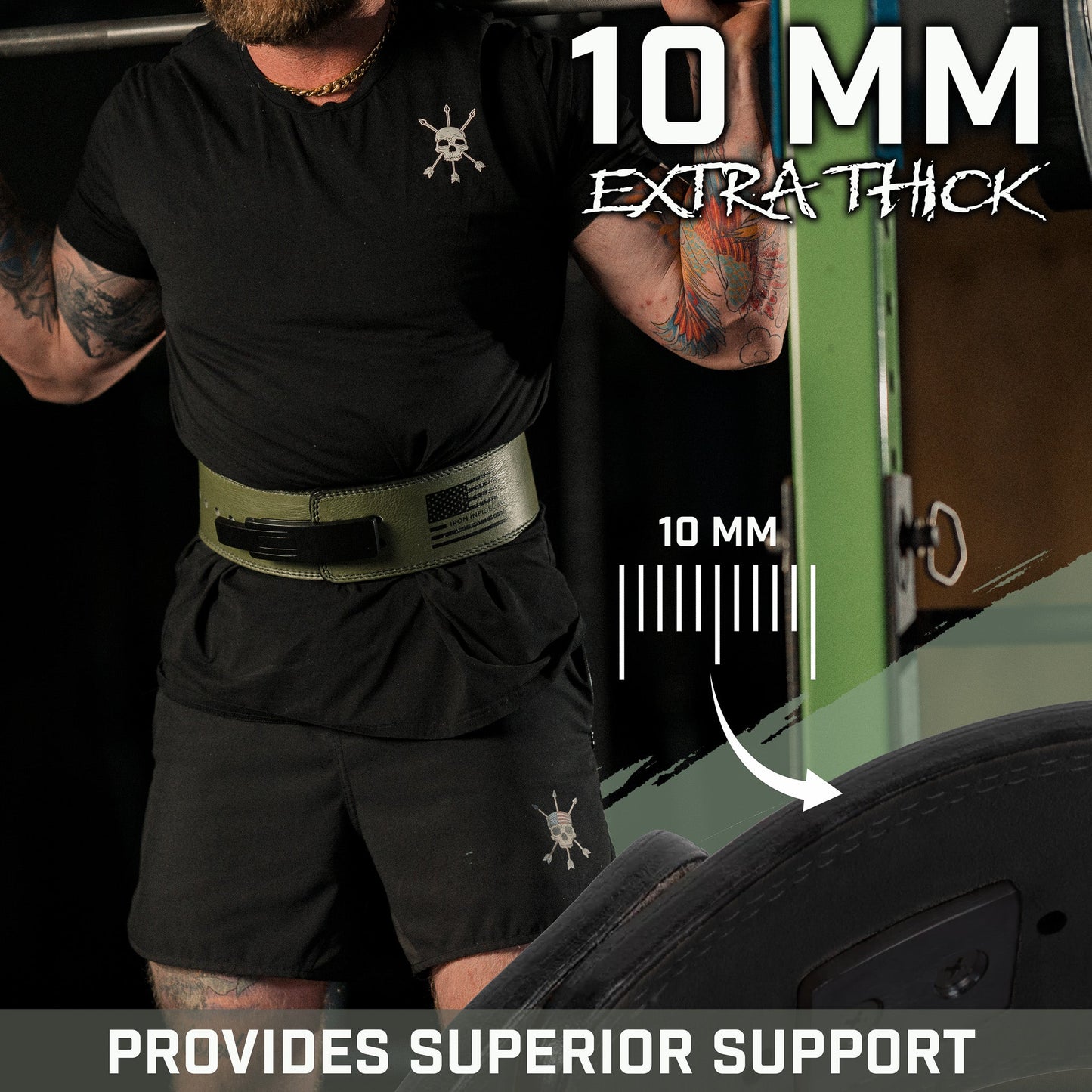 Assault Belt: 10mm Lever Weightlifting Belt