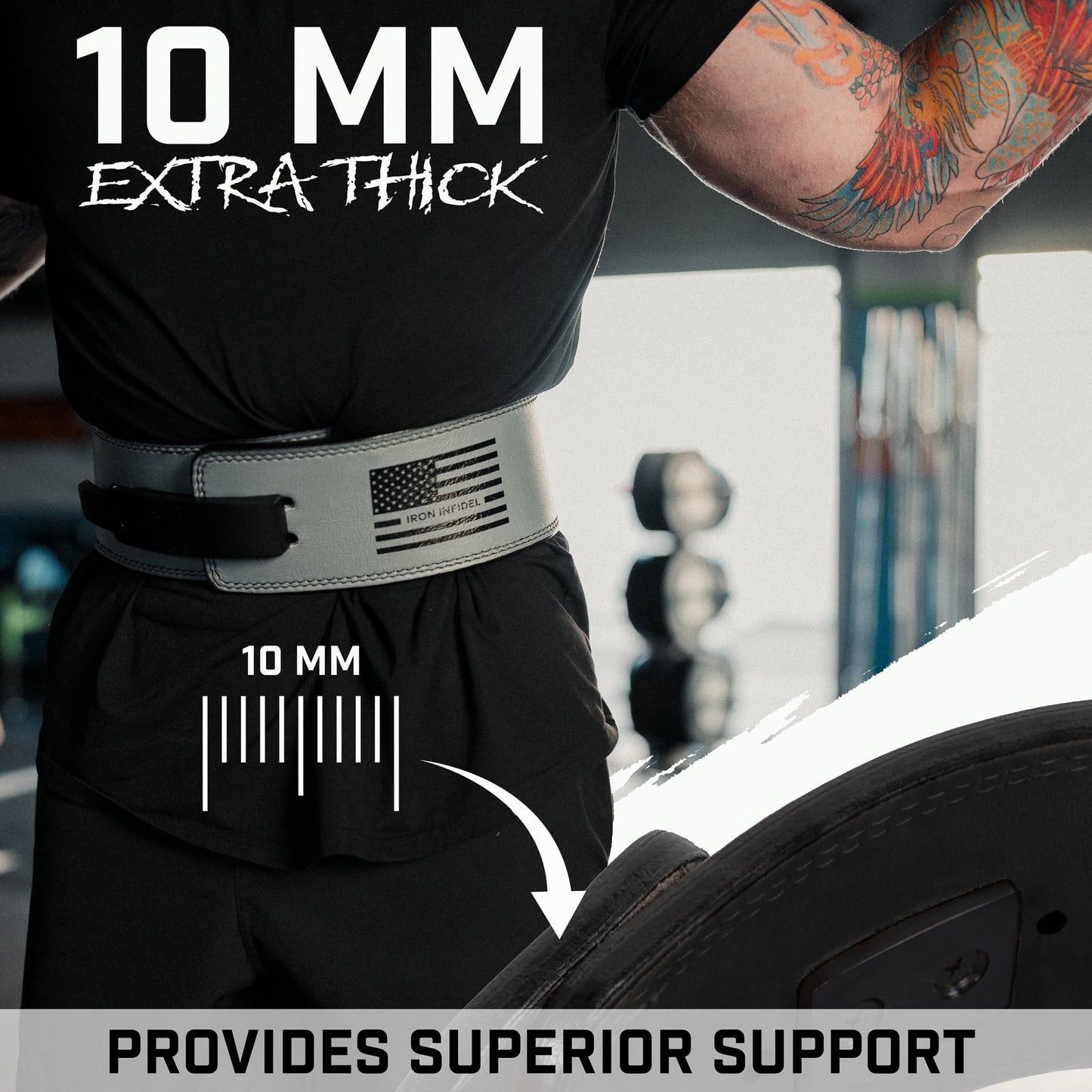 Assault Belt: 10mm Lever Weightlifting Belt