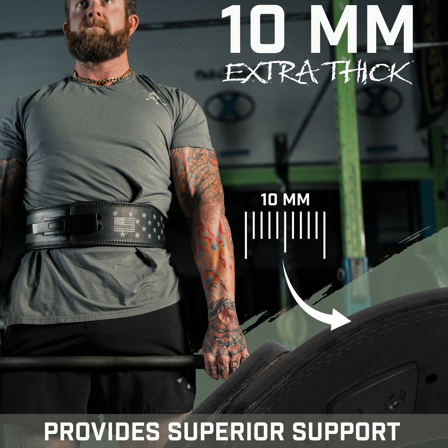 Assault Belt: 10mm Lever Weightlifting Belt