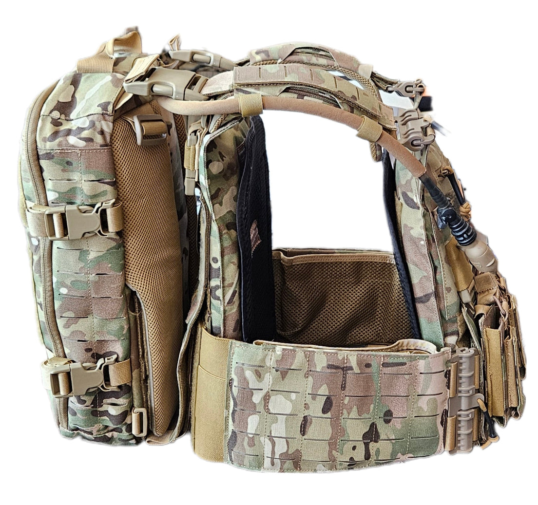 FULL KIT COMBO Crusader 2.0 Armor COMBO PACKAGE LIGHTWEIGHT LEVEL IV (2) 10x12 Front/Back Plates, Plate Carrier Bag