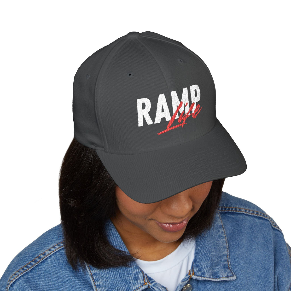 Ramp Life Embroidered Cap By The Crew Hangar Closed Back Structured Six Panel Hat For Unisex Everyday Adventure