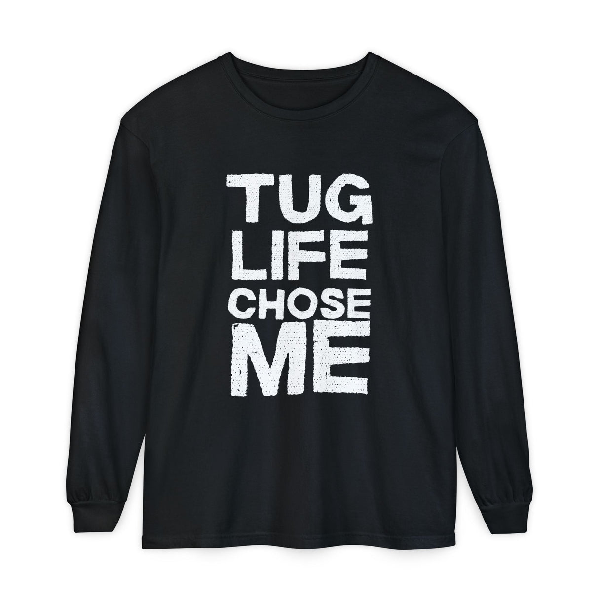 Tug Life Tarmac Edition Long Sleeve Shirt By The Crew Hangar For Aviation Ground Crew Warmth And Durability