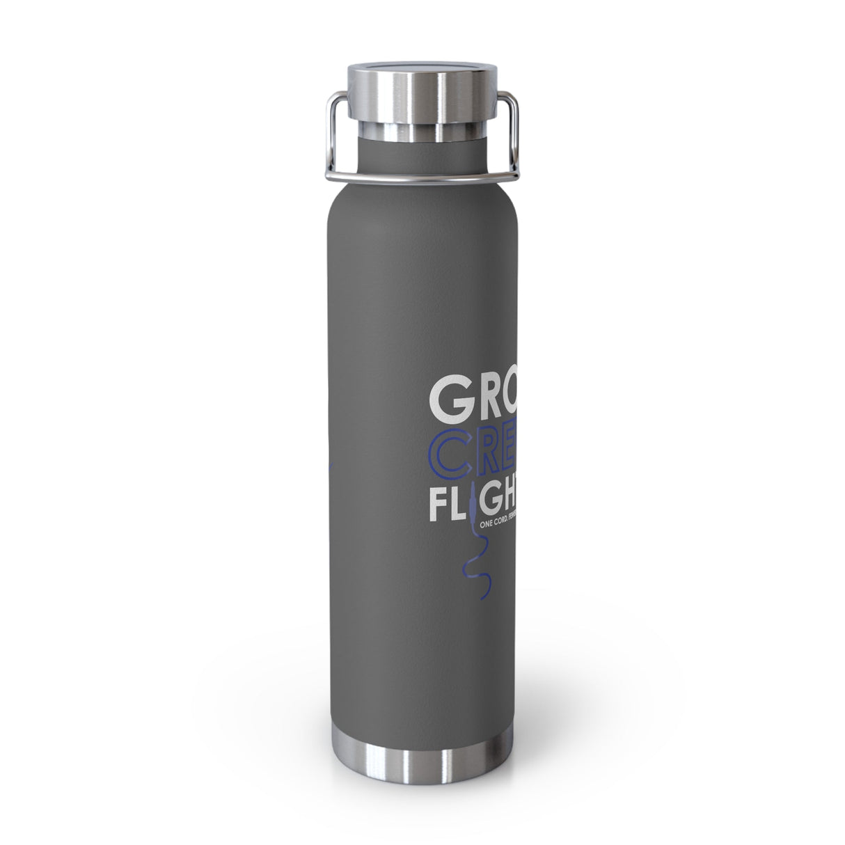 GroundComm X30 Copper Vacuum Insulated Bottle 22oz Keeps Hot 12 Hours Cold 48 Hours For Outdoors The Crew Hangar