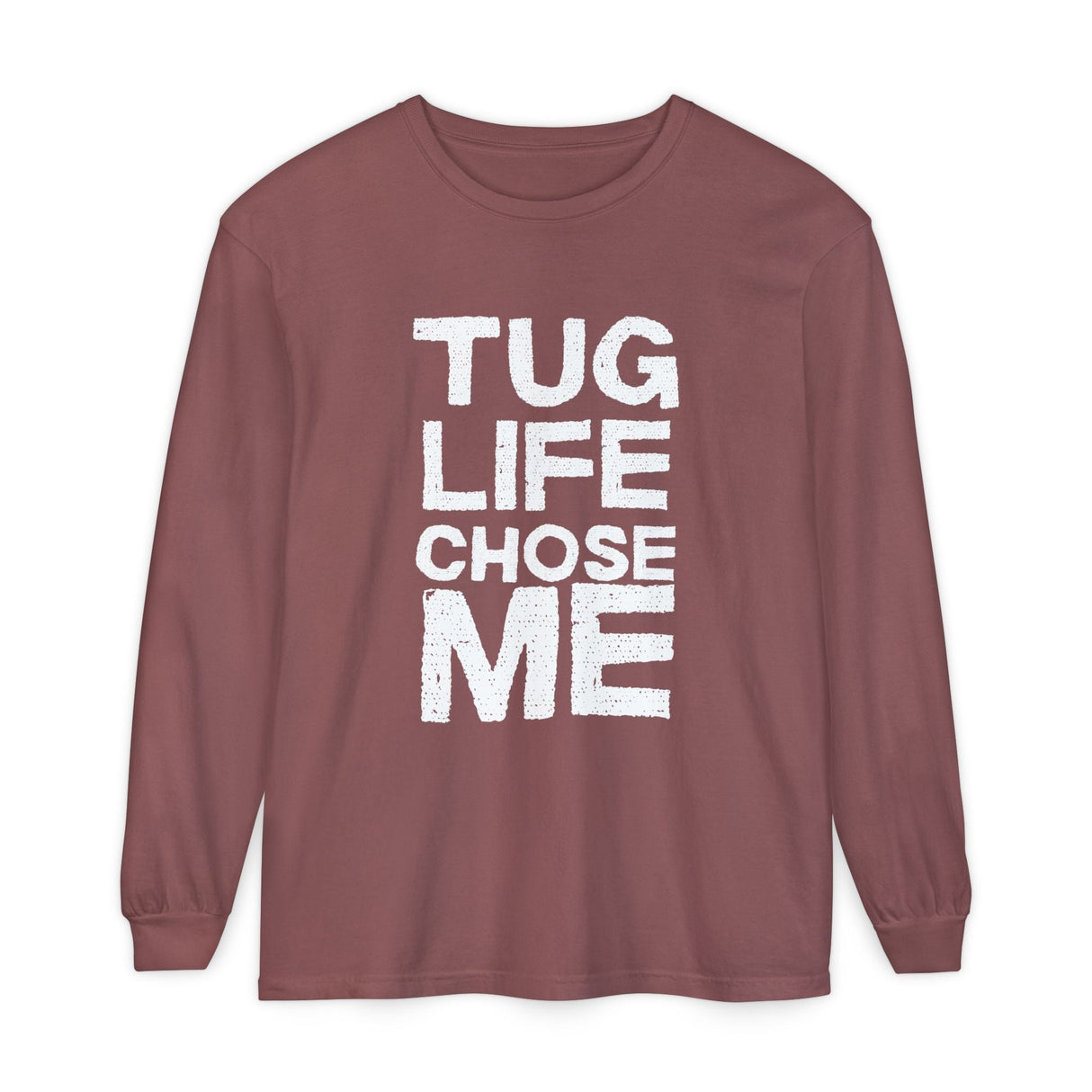Tug Life Tarmac Edition Long Sleeve Shirt By The Crew Hangar For Aviation Ground Crew Warmth And Durability