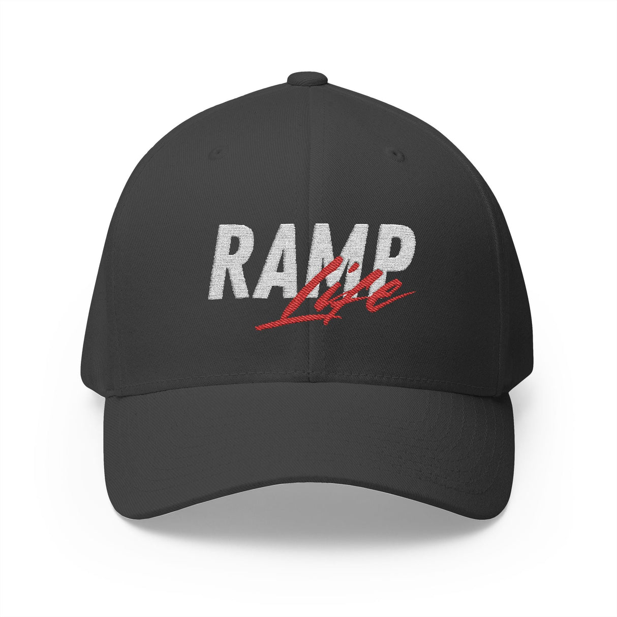 Ramp Life Embroidered Cap By The Crew Hangar Closed Back Structured Six Panel Hat For Unisex Everyday Adventure