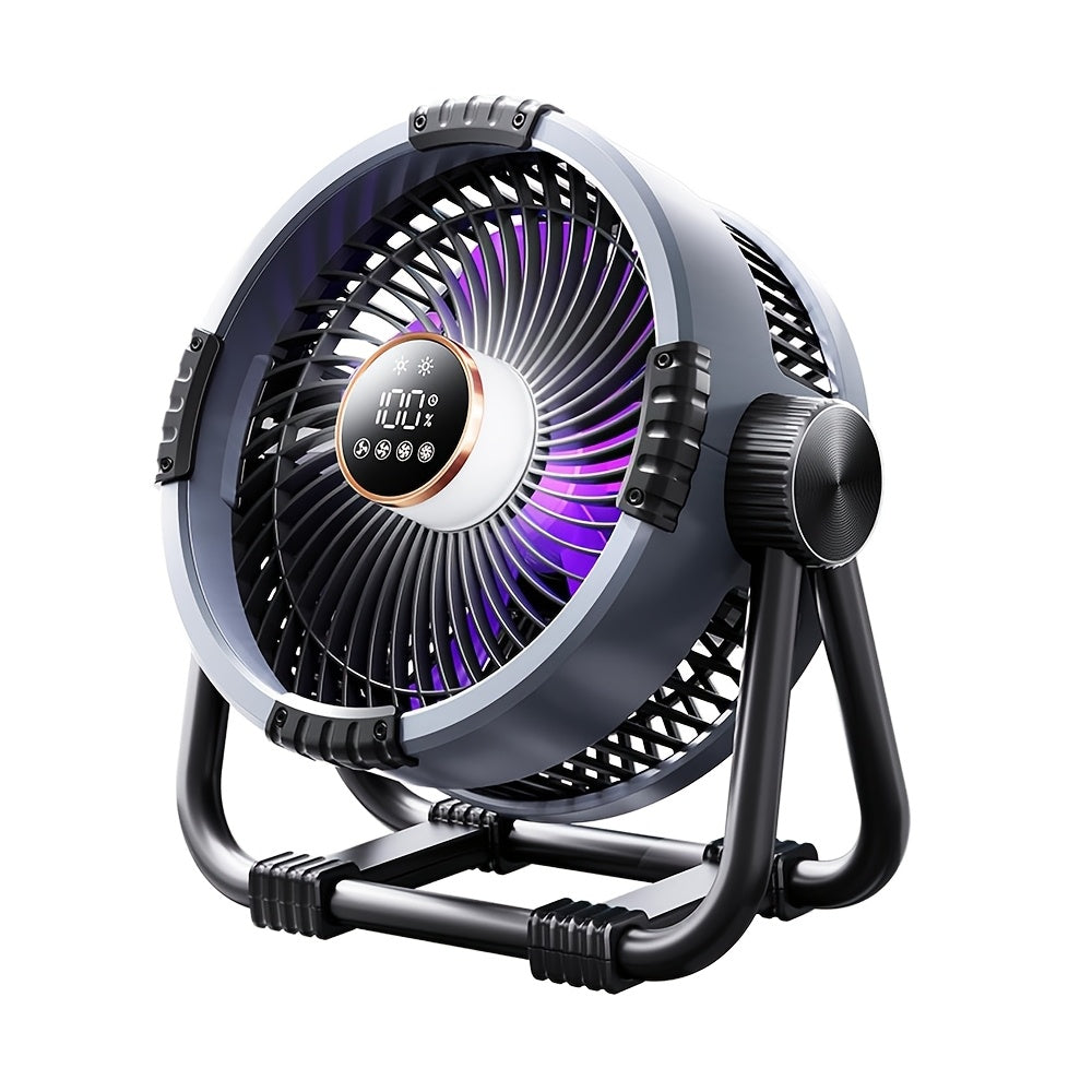 Outdoor Camping Fan USB Rechargeable-0
