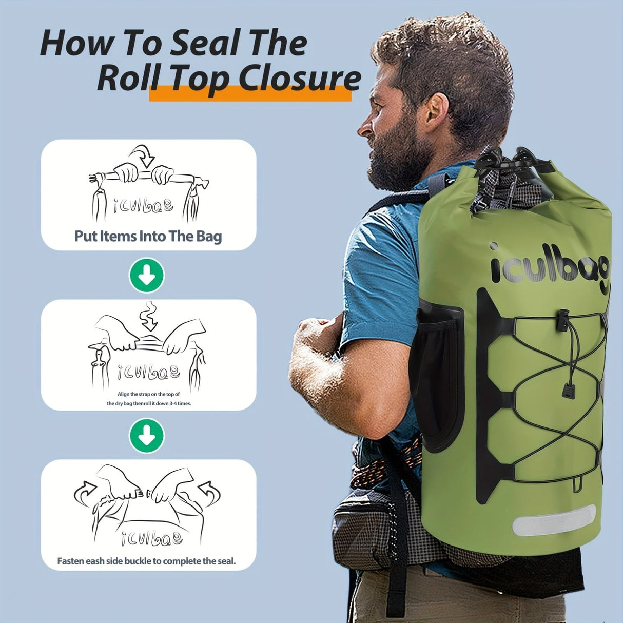 Cooler Backpack for Travel & Outdoors-3