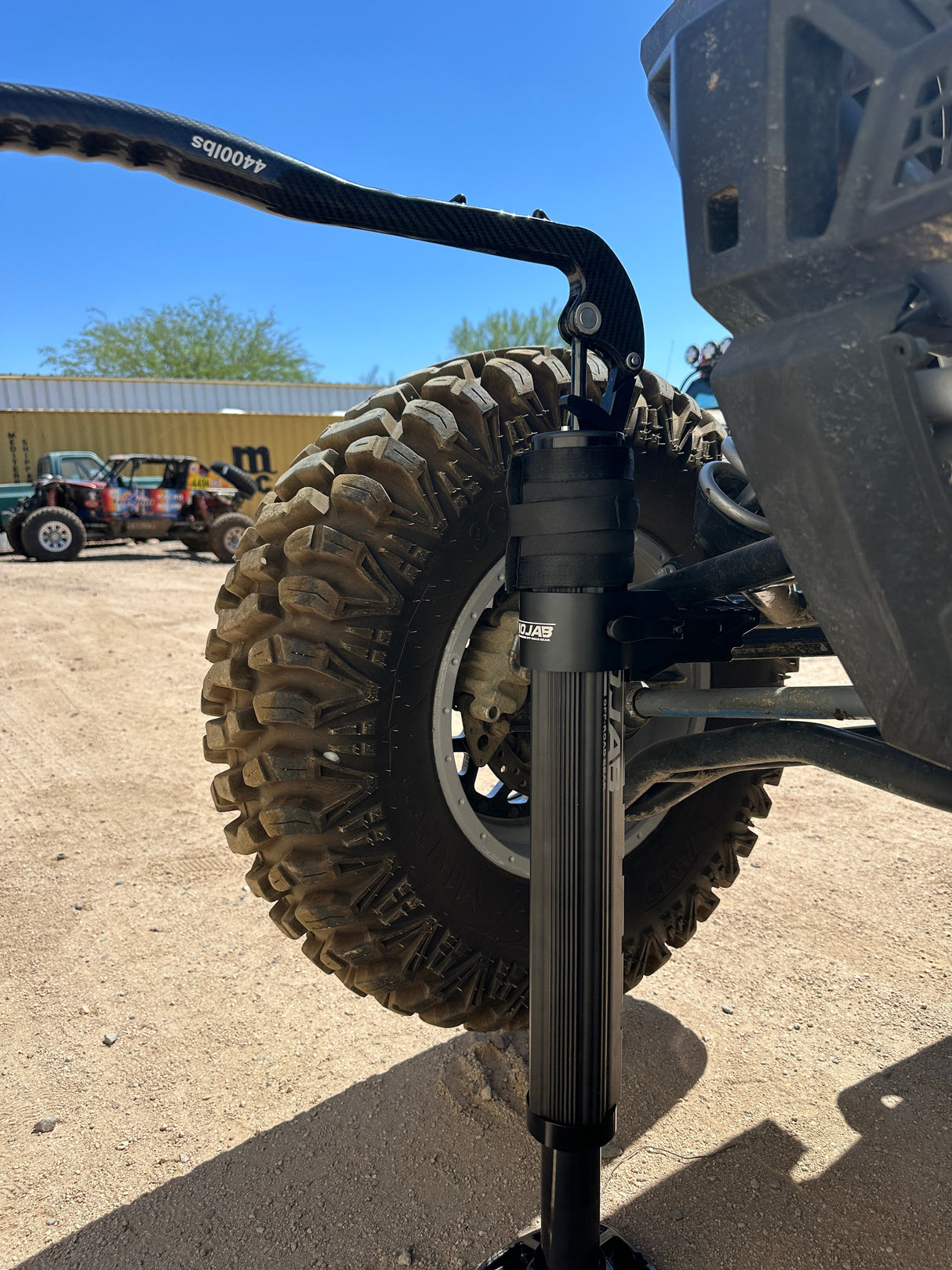 CarbonPro Compact Hydraulic Jack with Mounting Clamps MLH 32''