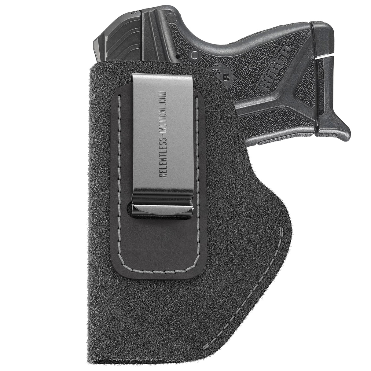 The Ultimate Suede Leather IWB Holster - Small Size | Fits Ruger LCP, LCP2, Sig P238, P290, S&W Bodyguard .380 and Most .380's - Lifetime Warranty - Made in USA