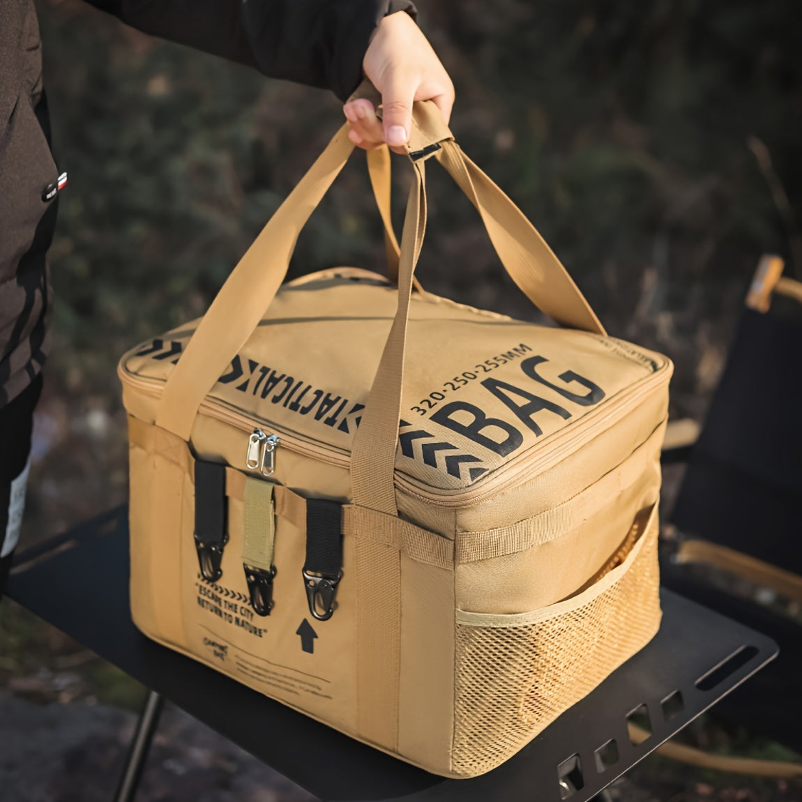 Outdoor Camping Cookware Storage Bag-2