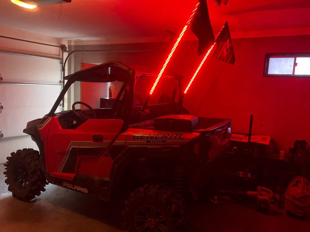 R1 Extreme LED Light Whips (Pair)