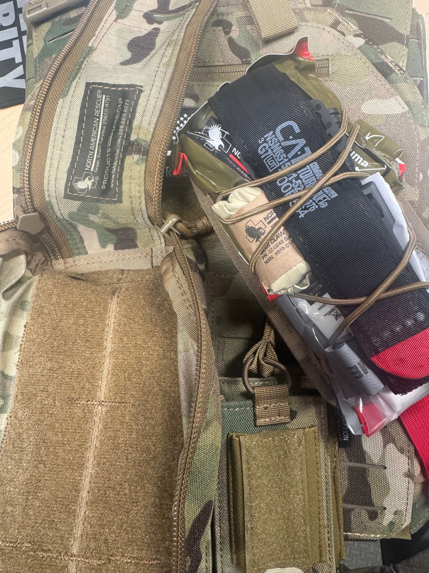 Redemption Tactical Crusader 2.0® l St. Michael FULL ARMOR KIT COMBO PACKAGE with Crusader 2.0 +IFAK Medical Kit + LEVEL IV (2) 10x12 Front/Back Plates (2) 6x8 Side Plates (Level III PE)
