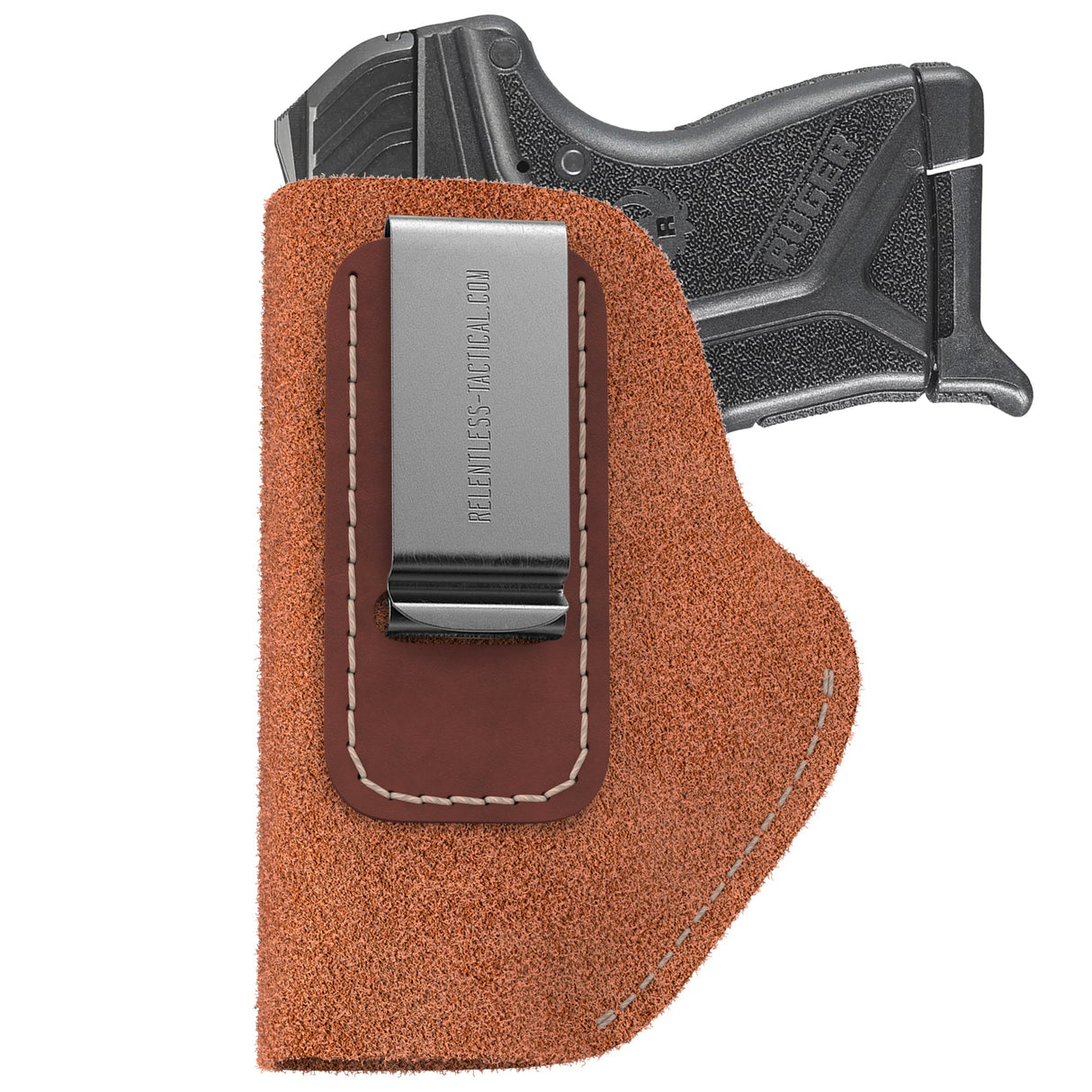 The Ultimate Suede Leather IWB Holster - Small Size | Fits Ruger LCP, LCP2, Sig P238, P290, S&W Bodyguard .380 and Most .380's - Lifetime Warranty - Made in USA