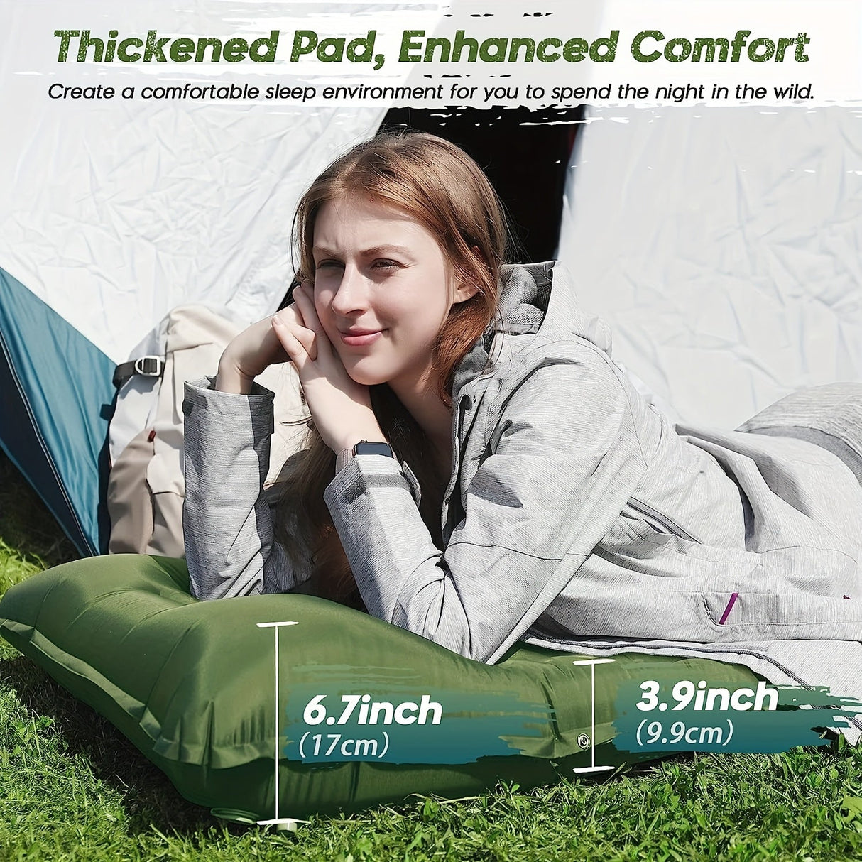 Outdoor Inflatable Camping Mattress-2