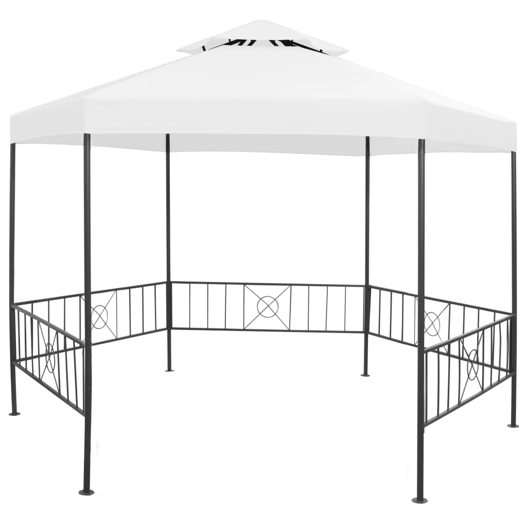 vidaXL Gazebo Outdoor Canopy Tent Patio Pavilion Wedding Party Tent Sunshade-2