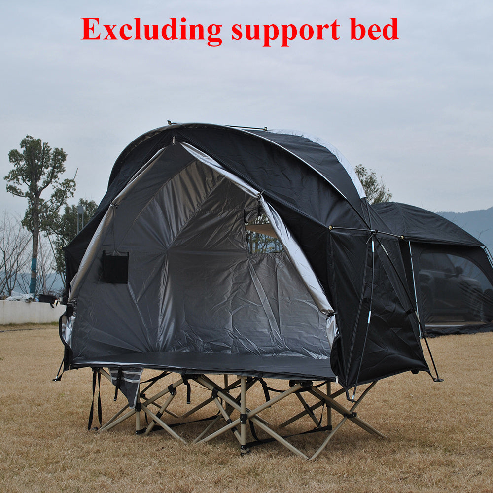 Single Military Cot Tent Insulated Outdoor Shelter-4