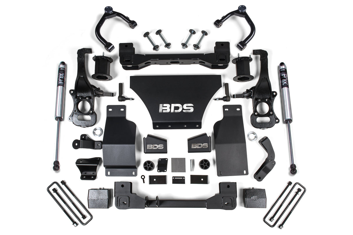 6 Inch Lift Kit | Chevy Silverado or GMC Sierra 1500 (19-25) 4WD | Gas