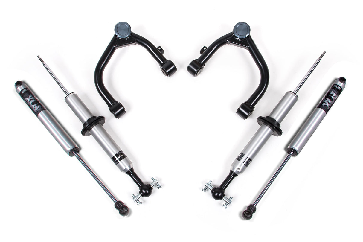 2 Inch Leveling Kit | FOX 2.0 Snap Ring Strut | Chevy Silverado or GMC Sierra 1500 (19-25) 4WD