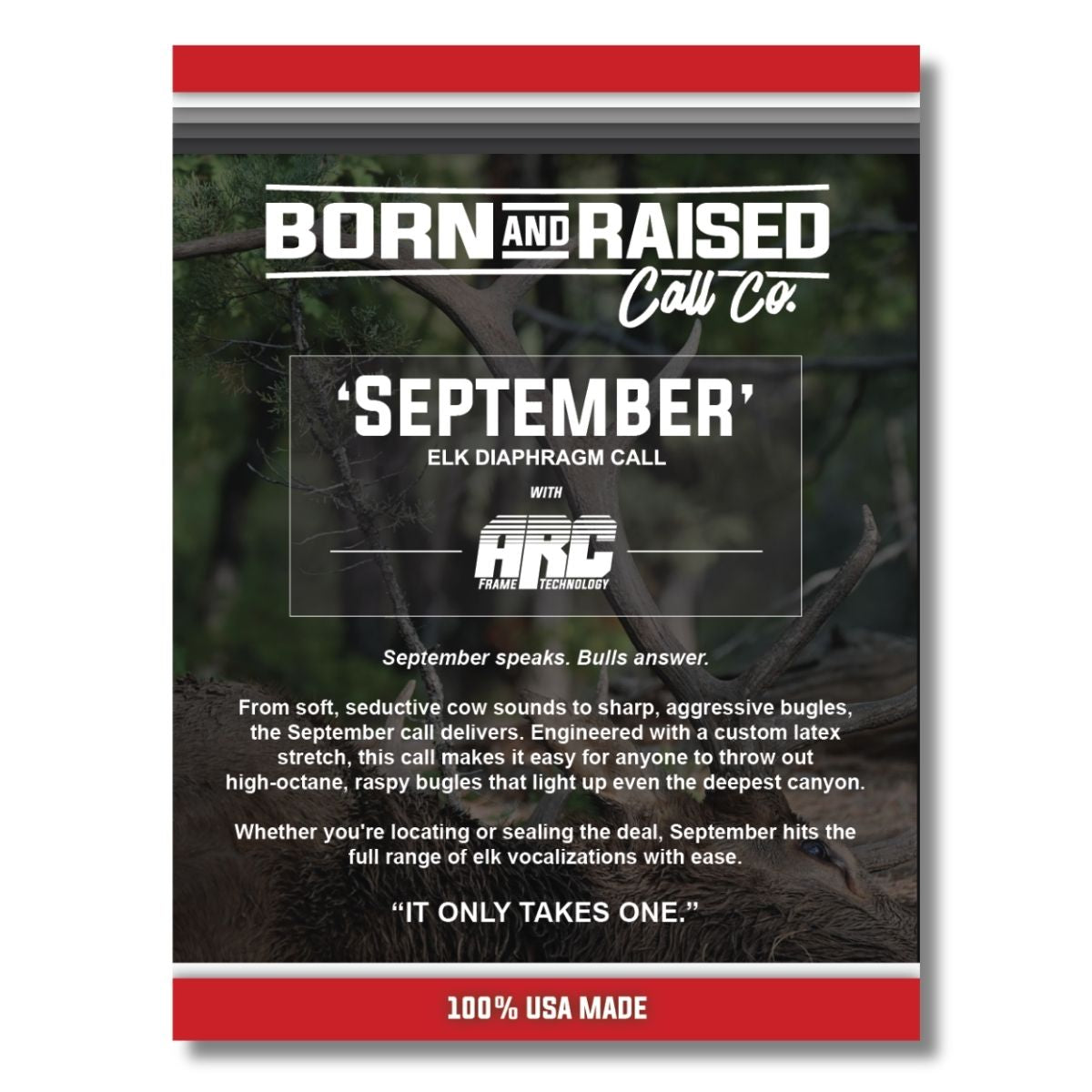 September - Elk Diaphragm Call