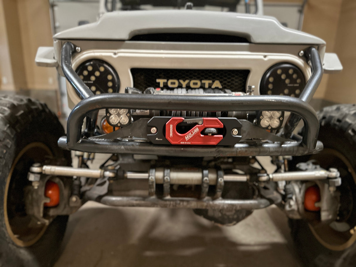 Aluminum Recessed Winch Shackle with Fairlead Kit, closed latch (LIFE TIME WARRANTY*)