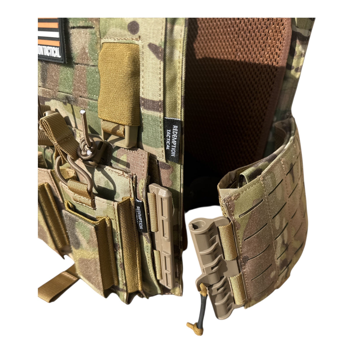 Redemption Tactical CRUSADER 2.0® ARMOR FULL KIT COMBO PACKAGE LIGHTWEIGHT LEVEL IV (2) 10x12 Front/Back Plates (2) 6x8 Side Plates (Level III PE)