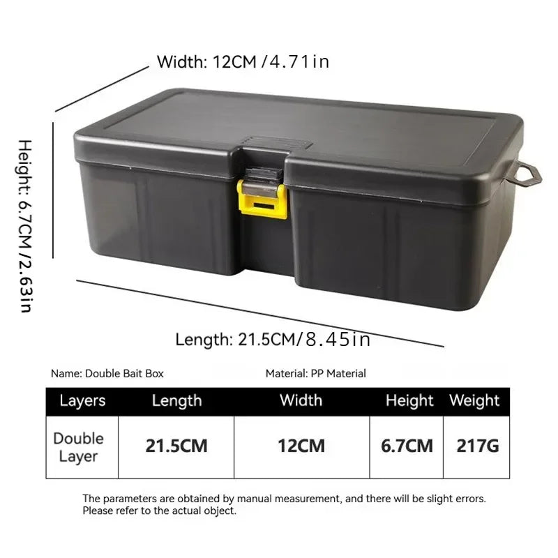 Double Layer Fishing Tackle Box-3