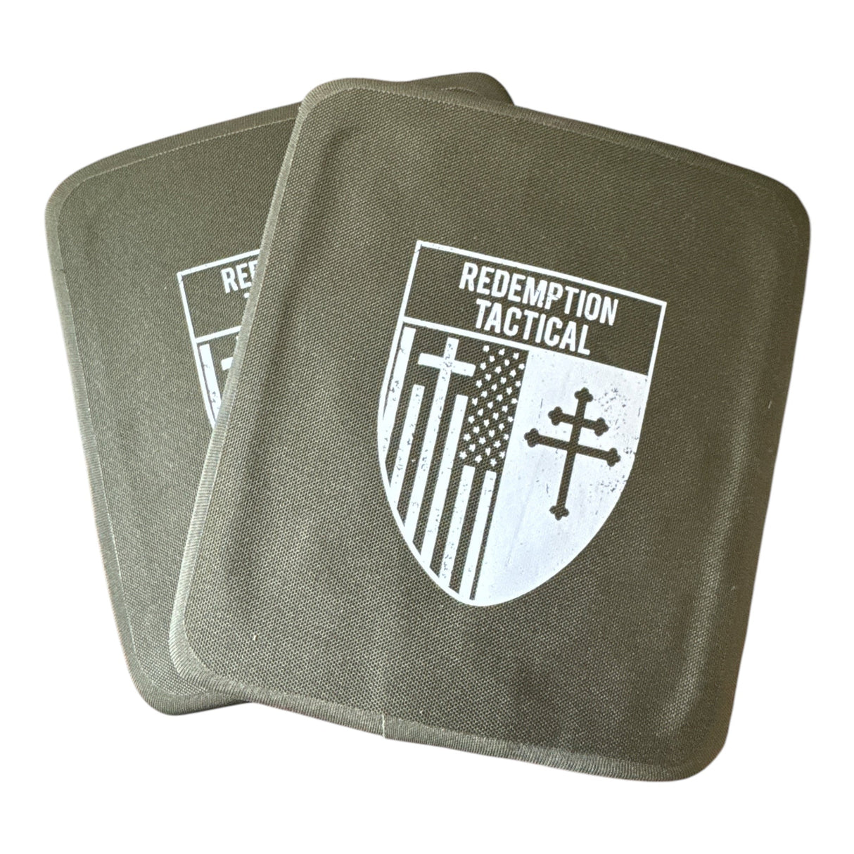 (PAIR) Level IV 7x8" Ceramic Side Plates (Lightweight Alumina PE Material)