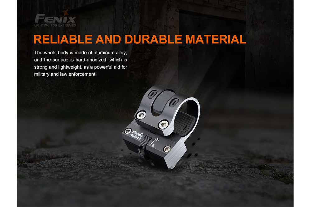 Fenix ALG 16 M Lok Rail Mount For Tactical Rifles With Quick Release Roller Durable Aluminum