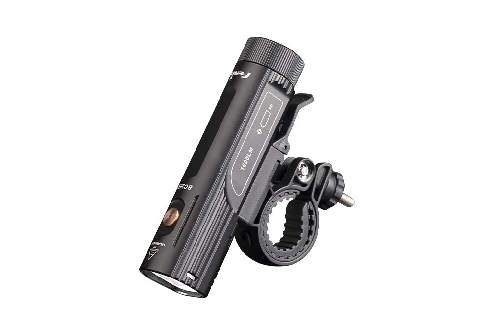 Fenix BC26R Durable Ultra Bright 1600 Lumens Bike Light For Cyclists With USB C Recharge And 65 Hour Runtime