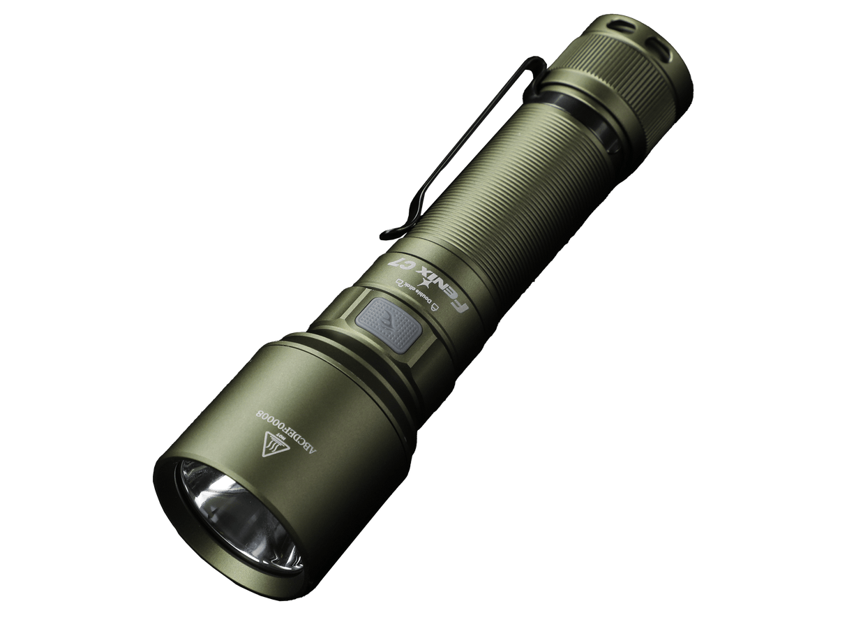 Fenix C7 Rechargeable LED Flashlight 3000 Lumens High Performance Industrial Grade For Maintenance Pros