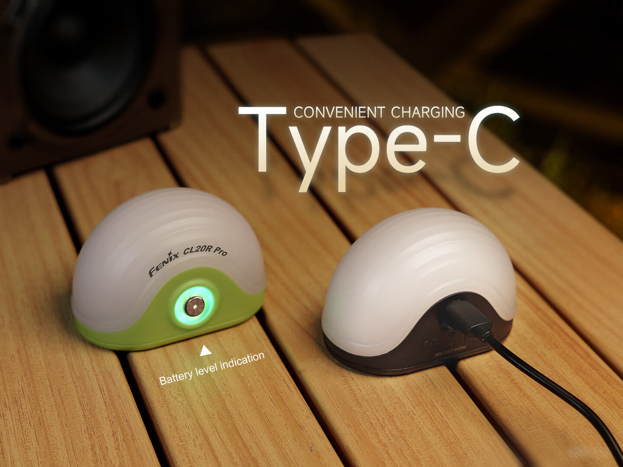 Fenix CL20R Pro Smart Multicolor Camping Lantern For Campers 400 Lumens 320 Hour Runtime