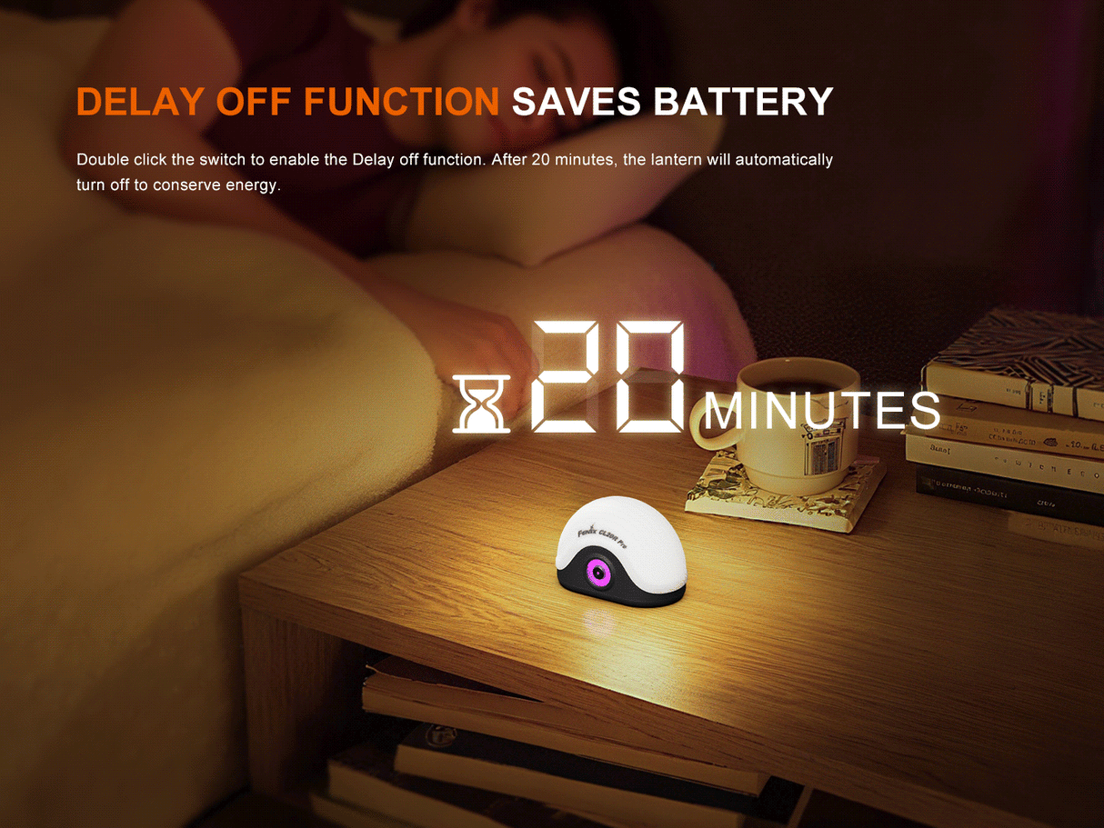 Fenix CL20R Pro Smart Multicolor Camping Lantern For Campers 400 Lumens 320 Hour Runtime