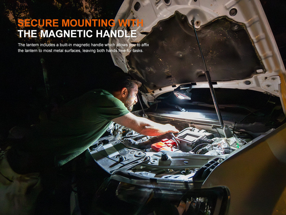 Fenix CP50R Road Hazard Camping Lantern For Campers And First Responders 5500 Lumen Output 1476 Ft Powerful Beam