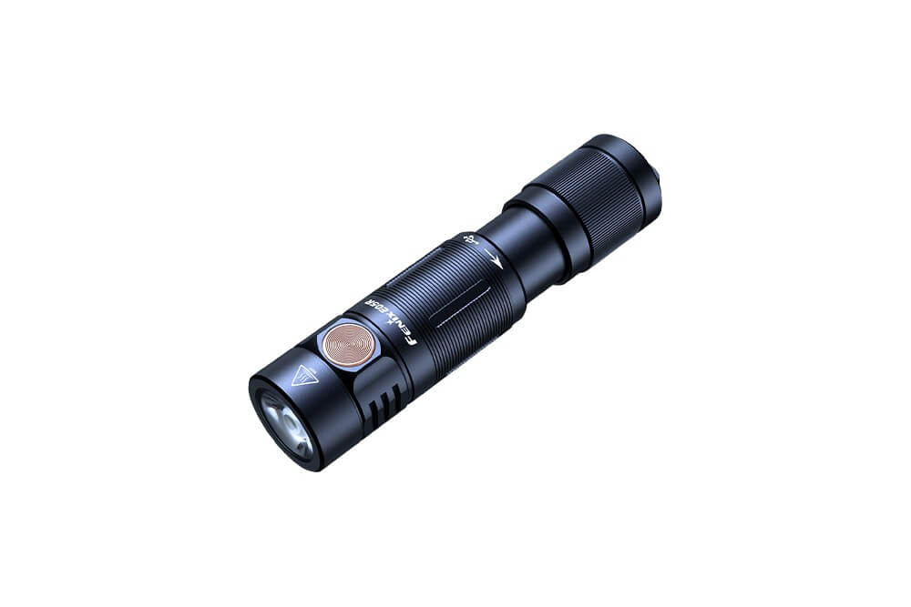 Fenix E05R Mini Keychain LED Flashlight 400 Lumens Rechargeable IP68 Waterproof For Outdoor Enthusiasts