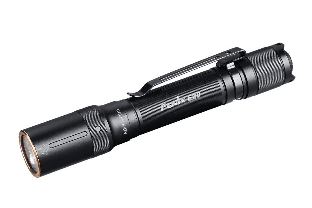 Fenix E20 V2.0 EDC Flashlight 350 Lumens Compact Two AA Power Ultra Thin Design For Everyday Carry