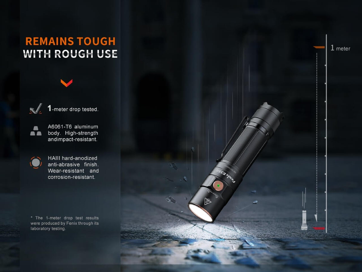 Fenix E35R Rechargeable LED Flashlight - Adventure-Ready