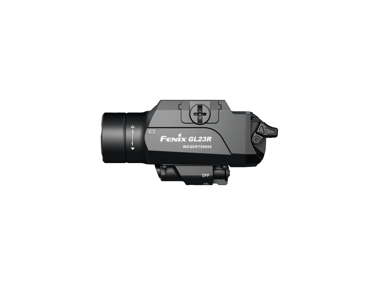 Fenix GL23R Green Laser Tactical Light 1200 Lumen Pistol Mounted With 520 Nanometer Laser For Hunters And Shooters