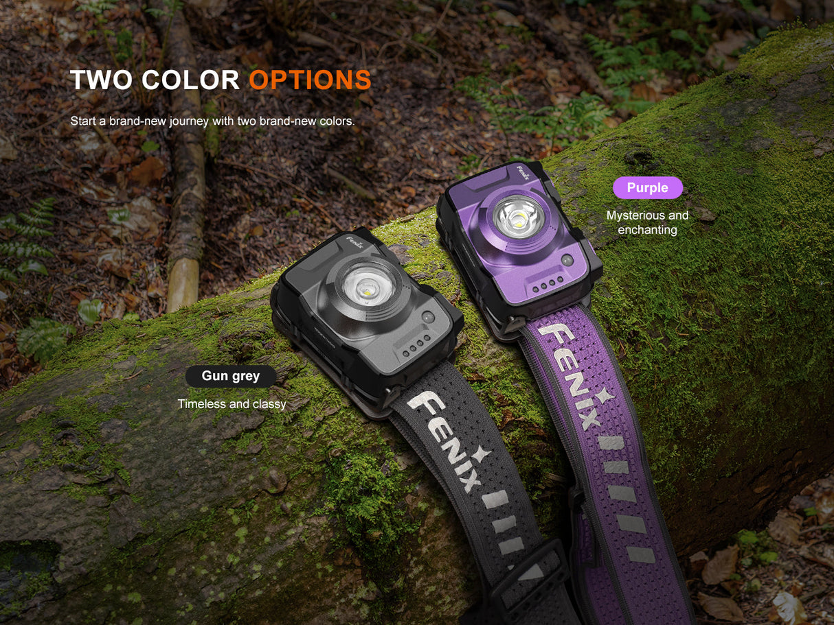 Fenix HL12R V2 Ultralight Rechargeable Headlamp 500 Lumen Output For Outdoor Enthusiasts