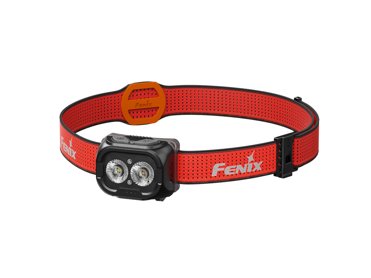 Fenix HL18R-T V2 Trail Running Headlamp Versatile 800 Lumen Output 410 Foot Beam White Warm Red Light